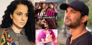 Kangana Ranaut On Sushant Singh Rajput Case: "How Long Will We Watch Movies Like Ae Dil Hai Mushkil & Befikre?