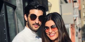 Sushmita posts love note for her 'rooh' Rohman Shawl