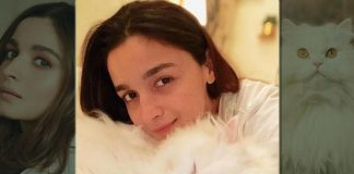 Alia Bhatt's selfie time with her cat Edward
