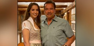 Arnold Schwarzenegger, daughter Christina take a bike spin