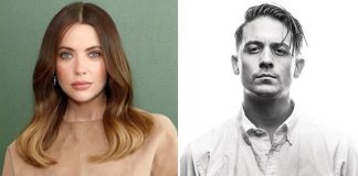 Ashley Benson Makes A Stylish Appearance In A T-Shirt Dress With Boyfriend G-Eazy In A Black Ferrari!