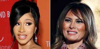 Cardi B Shares A N*de Pic Of United States' First Lady Melania Trump & Asks, “Didn’t She Used To Sell That Wap?”