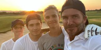 David Beckham Shares A Selfie With His Sons, Captions It “Nothing Like A Fathers Bond With His Sons”