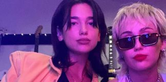 Dua Lipa & Miley Cyrus Tease A New Song Together, Check Out The Pictures