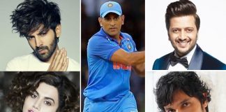 From Kartik Aaryan & Taapsee Pannu To Ritesh Deshmukh & Randeep Hooda, Bollywood Takes To Twitter Reacting To M.S. Dhoni's Retirement News