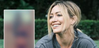Hilary Duff flaunts toned abs