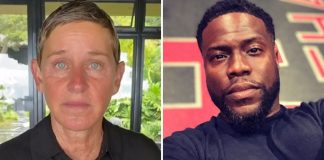 In Pics: Ellen DeGeneres & Kevin Hart Enjoy Lunch Together In Montecito
