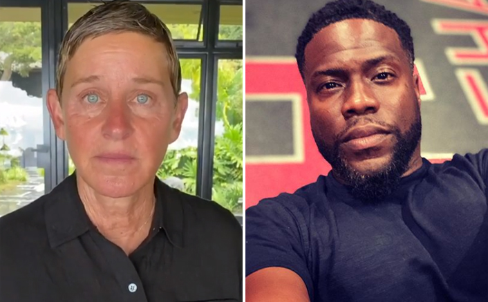 In Pics: Ellen DeGeneres & Kevin Hart Enjoy Lunch Together In Montecito