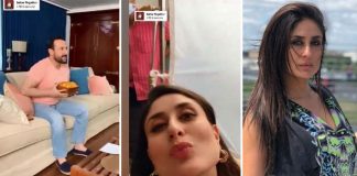 Kareena shoots with Saif at home 'again'