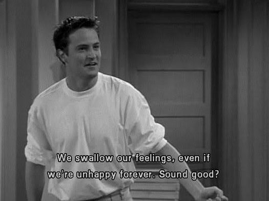 Pictures credit: Matthew Perry in a still from FRIENDS/NBC