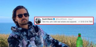 Scott Disick Shares His Number On Twitter AGAIN, Is His Account Hacked Or Is A Way To Connect With Fans?