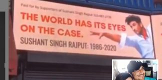 Sushant's sister posts video of Hollywood billboard put up for late actor (Lead)