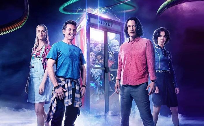 Keanu Reeves & Alex Winter React To 'Content Warning' Displayed In Original Bill & Ted Films