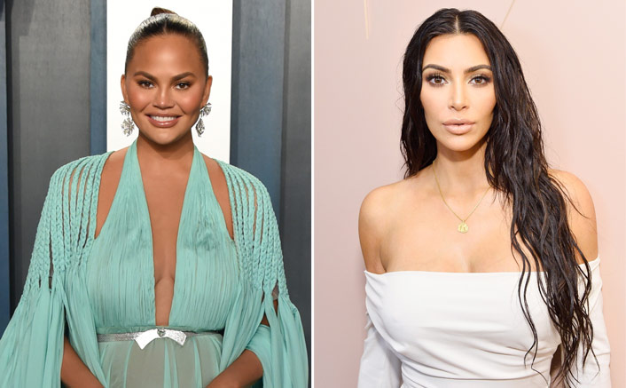 Chrissy Teigen Reviews Kim Kardashian's Maternity Shape Wear