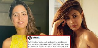 Hina Khan Shuts The Trollers After Supporting Rhea Chakraborty; “I Had, Have, And Will Always Have My Point Of View”