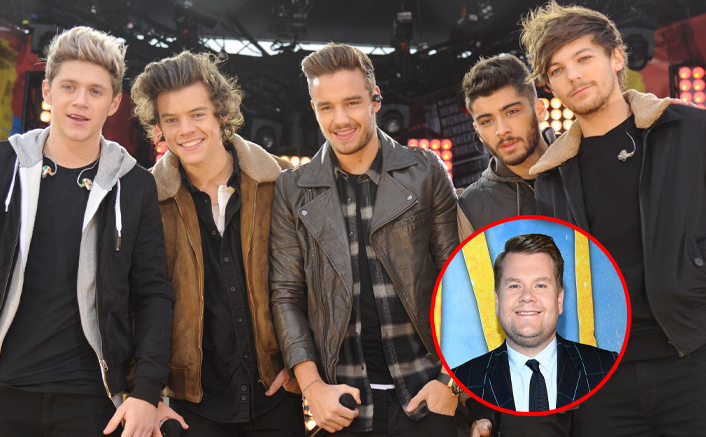 One Direction Fans TARGET James Corden Over Not Releasing UNSEEN Footage Of Harry Styles & Team!