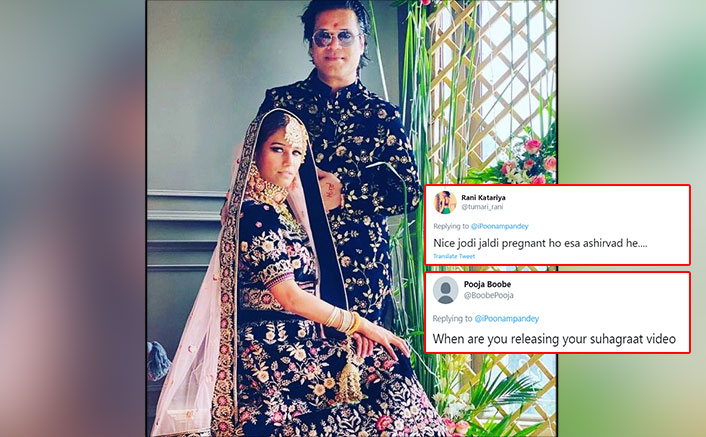 Poonam Pandey Marries Sam Bombay & Netizens Are Surely Having A Field Day