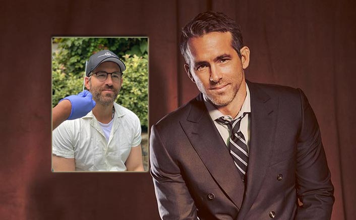 Ryan Reynolds Takes COVID-19 Test Before Getting On Red Notice's Sets