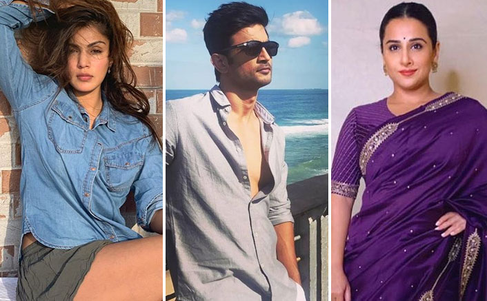 Vidya Balan Backs Rhea Chakraborty, Says Sushant Singh Rajput Case Has Become A 'Media Circus'