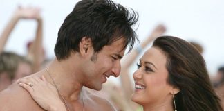 When Preity used to steal Saif's bronzer