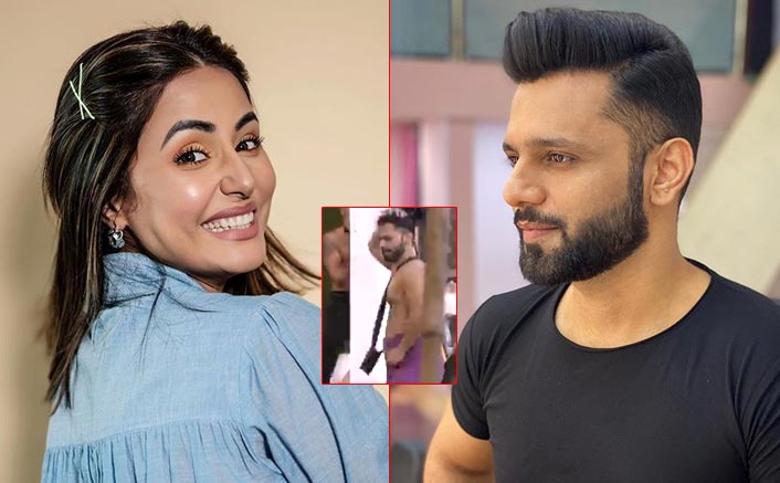 Bigg Boss 14: Rahul Vaidya Does Ranbir Kapoor's Towel Dance For Hina Khan On Saawariya's Song