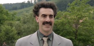 Borat Subsequent Moviefilm: Sacha Baron Cohen's Borat Uses His Own Chaotic COVID-19 Safety Protocols At Jimmy Kimmel Live!