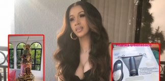 Cardi B Receives A 5 Tier Cake & V*brators As Early Birthday Gifts
