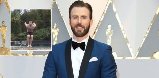 Chris Evans AKA Captain America Flaunts His Abs & Tattoos In This Video!