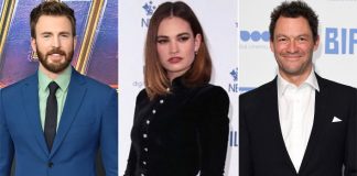Chris Evans’ Rumoured GF Lily James Dodges The Paparazzi After Kissing Pics With Dominic West Leak!