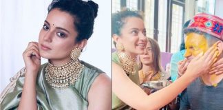 Kangana applies haldi to brother ahead of his wedding