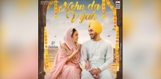 Neha Kakkar & Rohanpreet Singh Look Adorable As They Cannot Stop Looking At Each Other In The New Poster Of Their Music Video Nehu Da Vyah