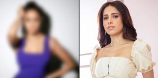 Nushrratt Bharuccha is ‘Bringing the action’ in this purple high slit dress
