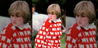 Princess Diana's Black Sheep Pullover Sweater Is Making A Royal Comeback