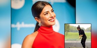 Priyanka tees off at golf course, says 'practice makes perfect'