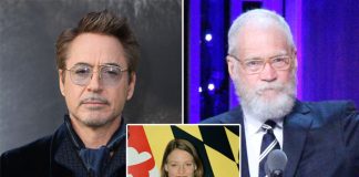 Robert Downey Jr Reveals To David Letterman About Jodie Foster's Letter To Him While He Was In Prison