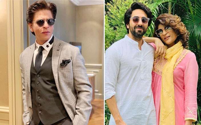Shah Rukh Khan Reveals Ayushmann Khurrana & Tahira Kashyap's Favourite Make-Out Spot Was In Theatres Watching His Films! (Pic credit: Instagram/tahirakashyap, iamsrk)