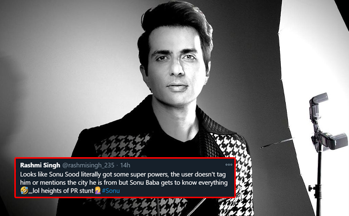 Twitterati Calls Sonu Sood's Philanthropy Act A PR Stunt, Latter Gives A Kick-A** Reply 