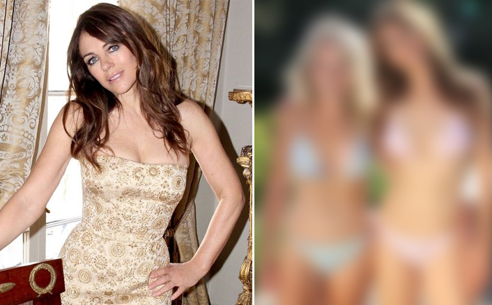Elizabeth Hurley and Kate In Matching Bikinis(Pic credit: Instagram/elizabethhurley1)