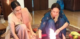 Hema Malini performs havan on daughter Esha Deol's birthday