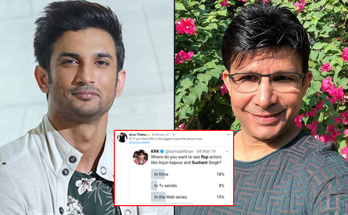 Kamaal R Khan Trolled For Taking Past Digs At Sushant Singh Rajput