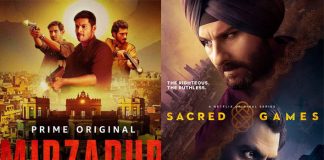 Mirzapur VS Sacred Games - Guess Who's Leading In Ratings & Get Ready To Be Surprised