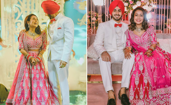 Neha Kakkar’s Pink Lehenga Is Worth THIS Whopping Amount; Maybe We Can Afford It Once In Our Lifetime!(Pic credit: Instagram/nehupreetforever)