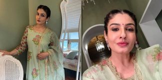 Raveena Tandon prepares for pre-Karwa Chauth party