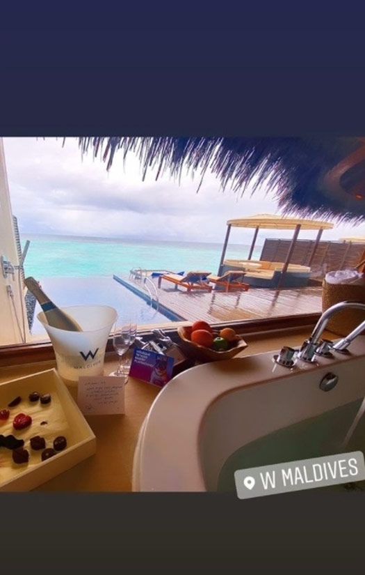 Tara Sutaria, Aadar Jain on a 'DND' vacay in Maldives