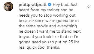 Thor: Love And Thunder Actor Chris Pratt Wants Chris Hemsworth To Stop Working Out
