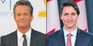 Matthew Perry was jealous of Canada Prime Minister Justin Trudeau in childhood