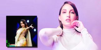 You Can’t Take Your Eyes Off Nora Fatehi Dancing On Saki Saki In A Sabyasachi Saree; Watch