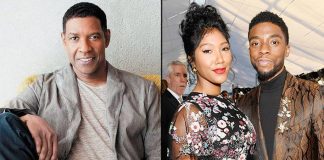 Denzel Washington told Chadwick Boseman to 'put a ring on' Taylor Simone Ledward's finger