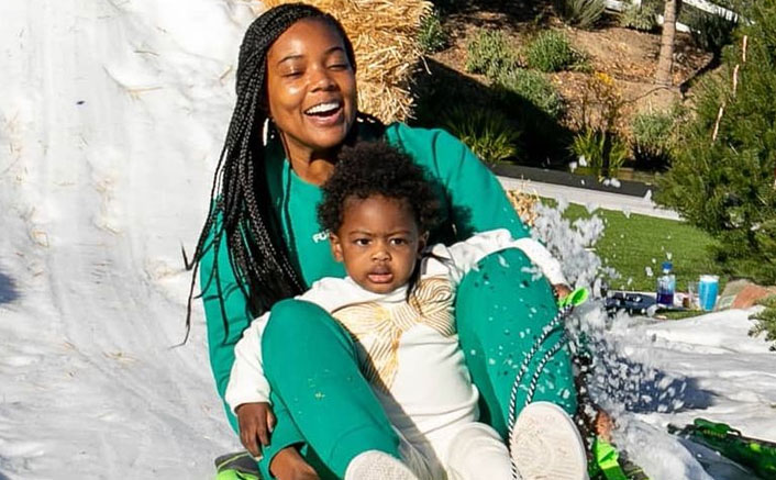 Gabrielle Union says her little girl is not a fan of snow or sledding