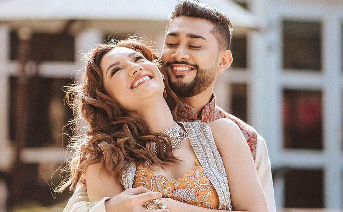 Gauahar Khan shares animated glimpse of lockdown love story with Zaid